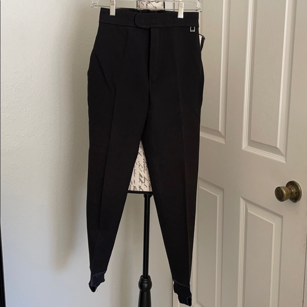 Roffe Women’s Vintage Ski Pants stirrup size 8